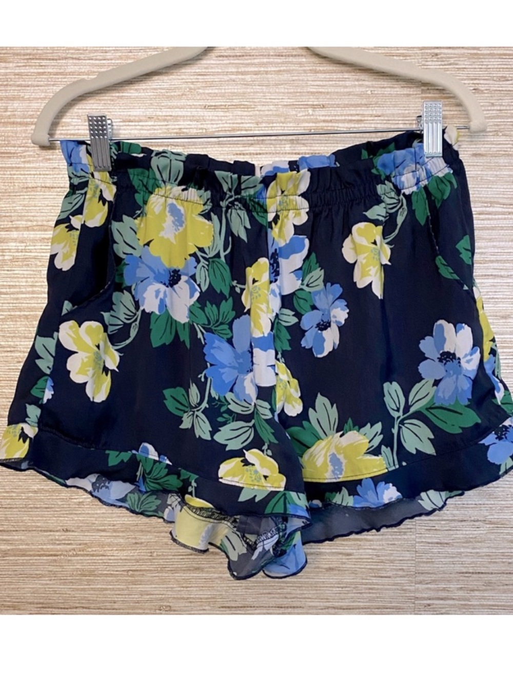 Aerie Satin Ruffle Boxer shorts